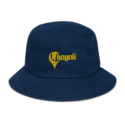 Denim bucket hat