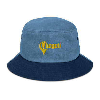 Denim bucket hat