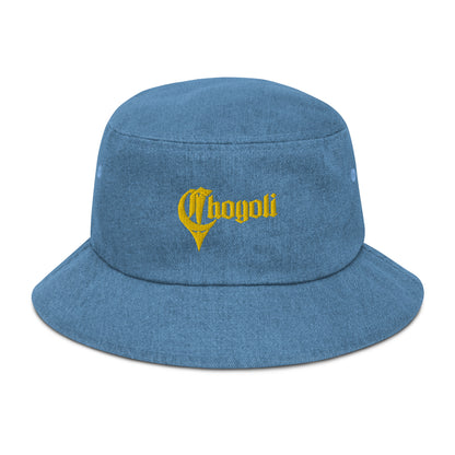 Denim bucket hat