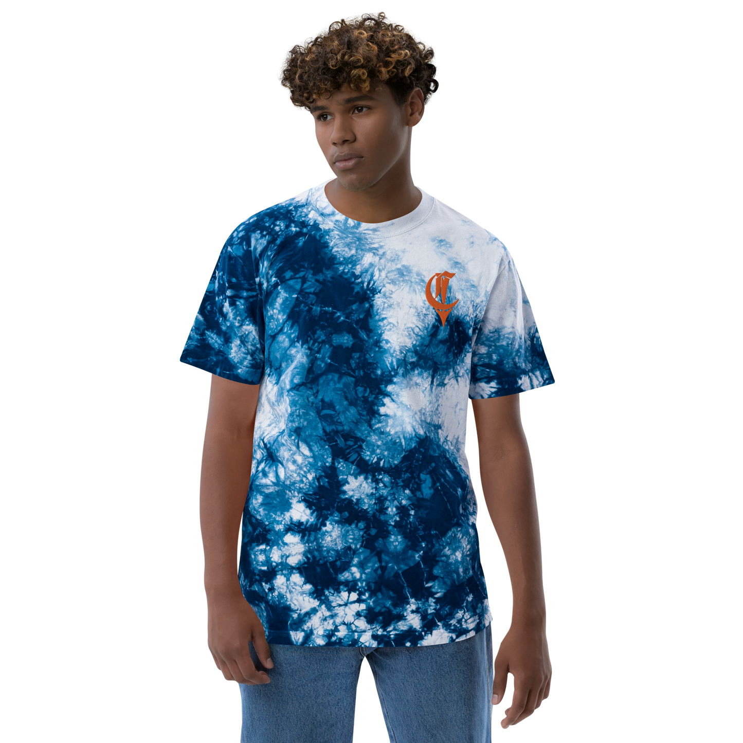 Oversized tie-dye t-shirt