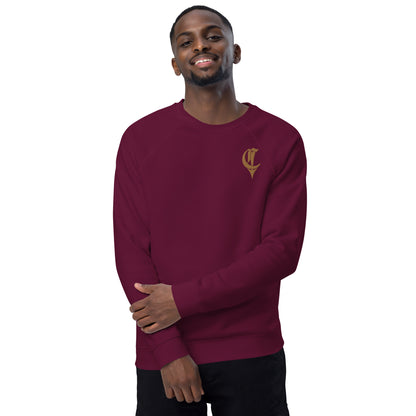 Organic raglan sweatshirt (Unisex)